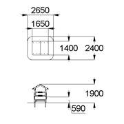 План-схема: 004302 - Домик-беседка