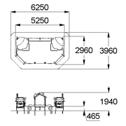 План-схема: 004267 - Песочный дворик «Океан»