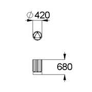 План-схема: 001312 - Урна