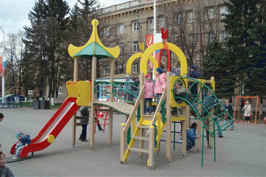 Детская площадка КСИЛ в г Кемерово — фото 4