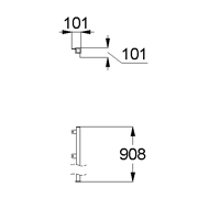 План-схема: 002773 - Стойка для ограждения