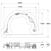 План-схема: 006381 - Детский спортивный комплекс