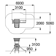 План-схема: 005366 - Детский игровой комплекс