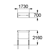 План-схема: 006801 - Щит информационный