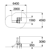 План-схема: 005291 - Детский игровой комплекс «Мини-крепость»