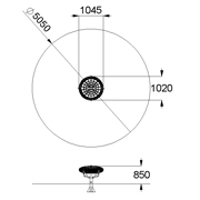 План-схема: 004197 - Детский игровой элемент