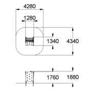 План-схема: 006170 - Детский спортивный комплекс