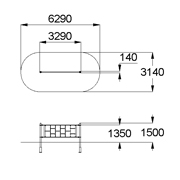 План-схема: 006419 - Канатный переход