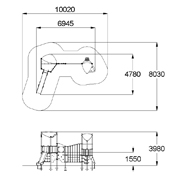 План-схема: 005500 - Детский игровой комплекс «Траектория»