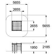 План-схема: 006106 - Детский спортивный комплекс