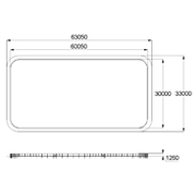 План-схема: 006741 - Хоккейная коробка окрашенная
