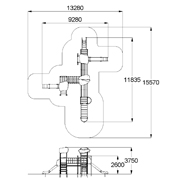 План-схема: 005422 - Детский игровой комплекс 