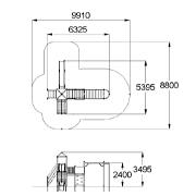 План-схема: 005304 - Детский игровой комплекс