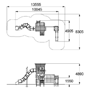 План-схема: 005383 - Детский игровой комплекс