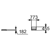 План-схема: 002285 - Модуль «Спинка радиусная большая»