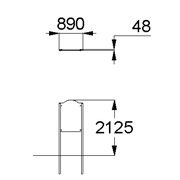 План-схема: 006802 - Щит информационный