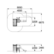 План-схема: 005318 - Детский игровой комплекс
