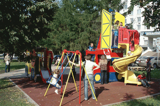 Детская площадка КСИЛ в г Кемерово — фото 9