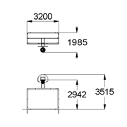 План-схема: 006603 - Гандбольные ворота с баскетбольным щитом
