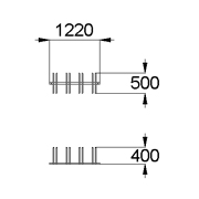 План-схема: 002702 - Стойка для парковки велосипедов