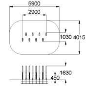 План-схема: 006392 - Детский спортивный комплекс