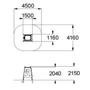 План-схема: 006138 - Детский спортивный комплекс