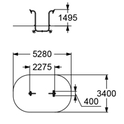 План-схема: 002581 - Переговорные трубы