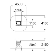 План-схема: 006136 - Детский спортивный комплекс