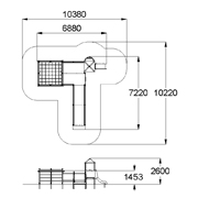 План-схема: 005902 - Детский игровой комплекс для детей с ограниченными возможностями