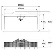 План-схема: 006651 - Мультиспортарена мини