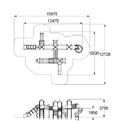 План-схема: 005310 - Детский игровой комплекс
