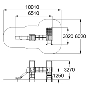 План-схема: 005463 - Детский игровой комплекс
