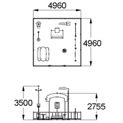 План-схема: 002571 - Метеорологическая площадка