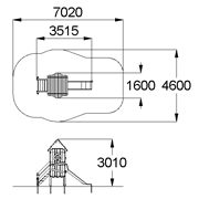 План-схема: 005378 - Детский игровой комплекс