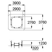 План-схема: 004266 - Песочный дворик