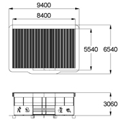 План-схема: 004382 - Теневой навес 5х8