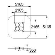 План-схема: 002460 - Детский игровой элемент