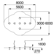 План-схема: 002472 - Детский игровой элемент