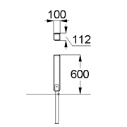 План-схема: 002780 - Стойка декоративного ограждения