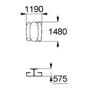 План-схема: 002606 - Стол со скамьями