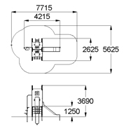 План-схема: 005428 - Детский игровой комплекс «Домики»