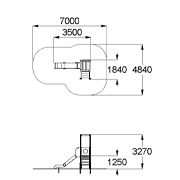 План-схема: 005461 - Детский игровой комплекс