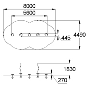 План-схема: 002471 - Детский игровой элемент
