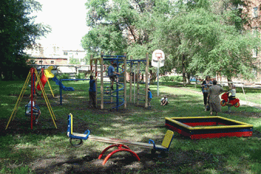 Детская площадка КСИЛ в г Кемерово — фото 6