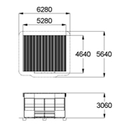 План-схема: 004390 - Теневой навес (фанерный пол)