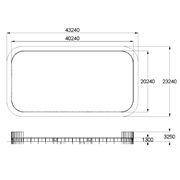 План-схема: 006710 - Хоккейная коробка