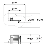 План-схема: 006312 - Детский спортивный комплекс