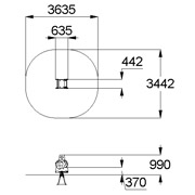 План-схема: 004161 - Качалка на пружине «Рыцарь»