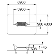 План-схема: 002601 - Гамак