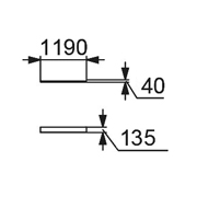 План-схема: 002288 - Модуль «Торец сдвоенный»